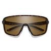 Smith Optics Bobcat Sunglasses ChromaPop Polarized Brown - Matte Tortoise Frame view 1