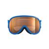 POC POCito Retina Kid's Ski Goggles Partly Sunny Light Orange Lens - Fluorescent Blue Frame view 1