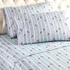 Shavel Micro Flannel Print Sheet Set - King view 3