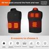 Kemimoto Men's Classs Dual Power Heated Vest view 2