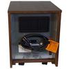 World Marketing Comfort Glow Infrared Electric Space Heater and Over Heat Protection - Chestnut view 1
