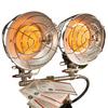 World Marketing Double Burner Tank Top Heater with Tip-over Shut-off - Match Ignition/Silver view 4