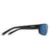 Smith Optics Redding 2 Sunglasses ChromaPop Glass Polarized Blue Mirror - Matte Black Frame view 2