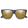 Smith Optics Lowdown 2 Sunglasses ChromaPop Polarized Bronze Mirror - Matte Gray Marble Frame view 1