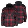 Mobile Warming Men's Flannel Hoodie Heated Jacket view 8