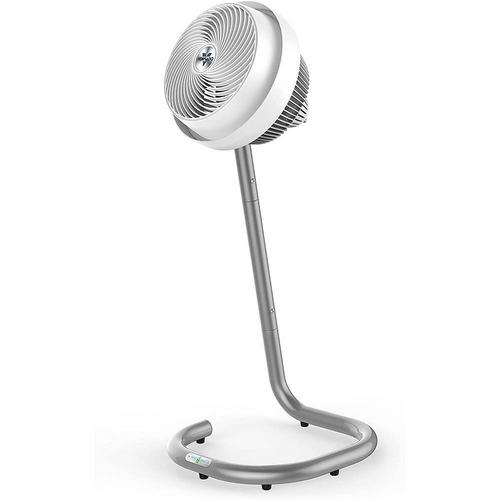Vornado 693DC Polar Energy Smart Mid-Size Air Circulator Fan with Variable Speed Control and Adjustable Height - White