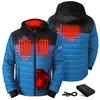 ActionHeat Detroit Lions 5V Men's Colorblock Puffer Battery Heated Jacket view 2