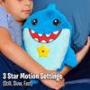 Ontel Star Belly Dream Lites Stuffed Animal Night Light - Snuggly Blue Shark view 5