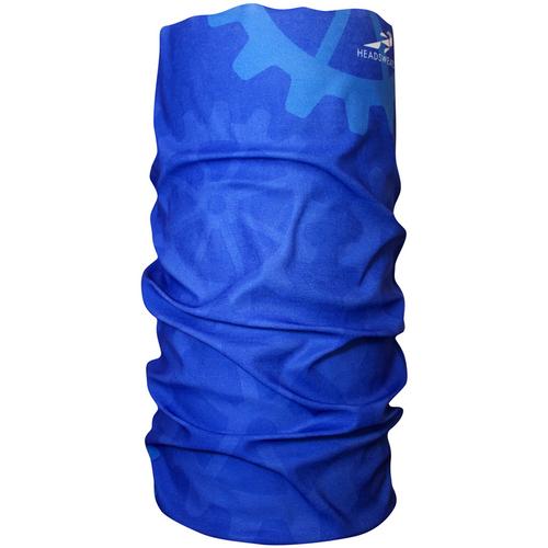 HeadSweats Ultra Band Full Multi-Purpose Headband - Cog Blue