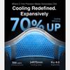 Torras Wearable Air Conditioner Coolify Cyber - Black view 3