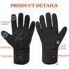 Savior Heat Unisex Electric Rechargeable Battery Heated Warm Thermal Snow Gloves view 1