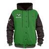 ActionHeat Philadelphia Eagles 5V Battery Heated Varsity Jacket view 1