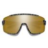 Smith Optics Wildcat Sunglasses ChromaPop Polarized Bronze Mirror - Matte Gray Marble Frame view 1