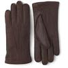 Hestra Men's Peccary Handsewn Cashmere Leather Gloves view 2