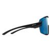 Smith Optics Wildcat Sunglasses ChromaPop Polarized Blue Mirror - Matte Black Frame view 2