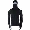 Seirus Men's Heatwave Body Mapped Base Layer Quick Hoodie Top view 1