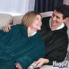 Ontel Huggle Reversible Blanket Hoodie - Charcoal Gray view 1
