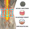 UTK Far Infrared Natural Jade Heating Waist Wrap for Lower Back Pain - 48