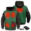 ActionHeat Green Bay Packers 5V Battery Heated Varsity Jacket view 2