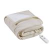 Serta Heated Fleece to Sherpa Throw - 50