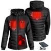 Open Box ActionHeat 5V Battery Heated Insulated Puffer Jacket W/ Hood - Women's view 2
