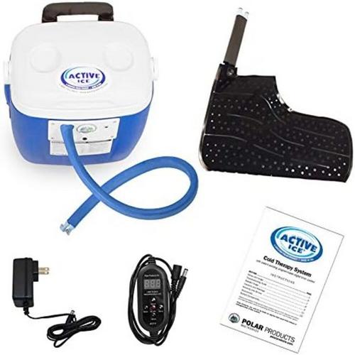 Polar Products Active Ice 3.0 Cold Therapy Ice Machine System with 16 Quart Cooler, Strong Cryotherapy Pain Relief Treatment