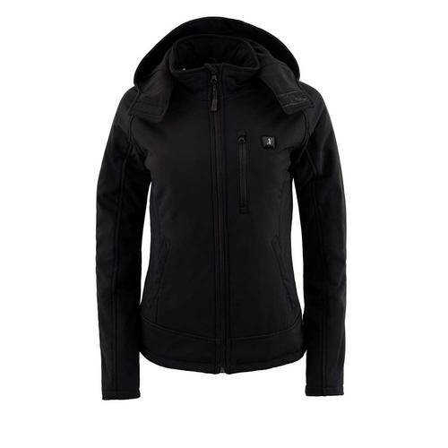 NexGen Heat Women's 'Ruffled' Soft-Shell Heated Hooded Jacket