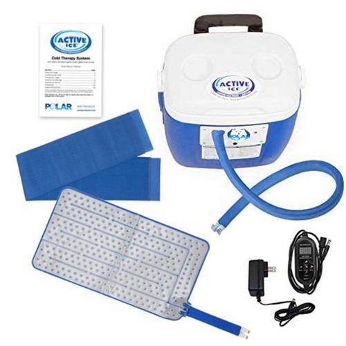 Polar Products Active Ice 3.0 Extended Coverage Back and Limb Therapy Cold Therapy System, 16-Quart Cooling Reservoir