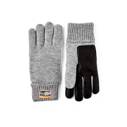 Hestra Men's Raggwool Deerskin Knitted Gloves