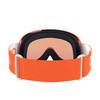 POC POCito Retina Kid's Ski Goggles Partly Sunny Light Orange Lens - Fluorescent Orange Frame view 3