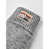 Hestra Men's Raggwool Deerskin Knitted Gloves view 7