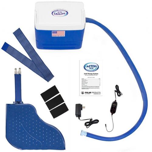 Polar Products Active Ice Full Coverage Foot and Ankle Cold Therapy System, 9-Quart Cooling Reservoir