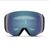 Smith Optics 4D Mag XL Goggles ChromaPop Everyday Blue Mirror - Black Frame view 2