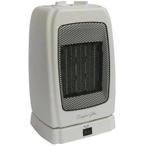 World Marketing Comfort Glow Oscillating Ceramic Heater - White