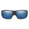 Smith Optics Guide's Choice Sunglasses ChromaPop Polarized Blue Mirror - Matte Black Frame view 1