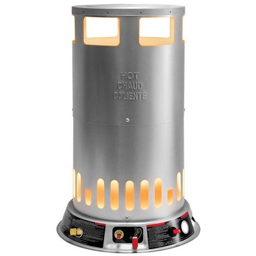 World Marketing 50-200,000 BTU Propane(LP) Convection Heater - Silver