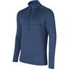 Terramar Men's Ecolator 3.0 Half Zip Pullover (Black, Large) view 2
