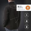 30seven Men's Heated Softshell Jacket Regular Fit view 1