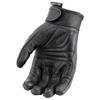 Milwaukee Leather Women's Cool-Tec Leather Gel Palm Motorcycle Hand Gloves with Flex Knuckles view 2
