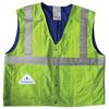 HyperKewl Evaporative Cooling Vest - Traffic Safety ANSI Class II Compliant view 1