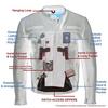 Milwaukee Leather Men's Cool-Tec Real Leather Scooter Style Motorcycle Jacket with Utility Pockets view 3