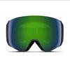 Smith Optics 4D Mag XL Goggles ChromaPop Sun Green Mirror - Black Frame view 2