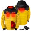 ActionHeat Iowa Hawkeyes 5V Men's Colorblock Puffer Battery Heated Jacket view 2