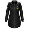 ActionHeat Washington Commanders 5V Women's Long Puffer Battery Heated Jacket view 1