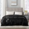 Beautyrest 100% Polyester Solid Microlight Reversible Heated Blanket - Full view 2