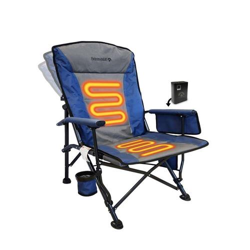 ExtremeHEAT Heated Camping Chair with 20000mAh Power Bank