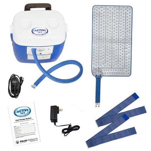 Polar Products Active Ice 3.0 Universal Rectangular Cold Therapy System, 16-Quart Cooling Reservoir