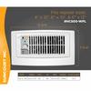 Suncourt Flush Fit Smart Register Booster Fan with Adaptor Plate view 4