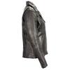 Milwaukee Leather Women's Lightweight Long Length Beltless Vented Biker Jacket view 1