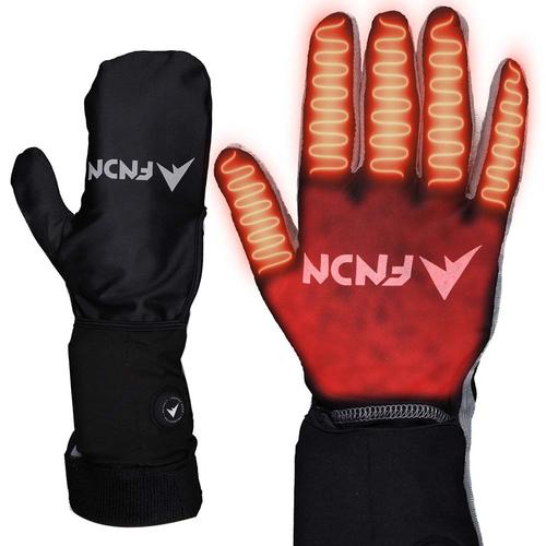 FNDN 3.7V Heated Liner Gloves with Mittens